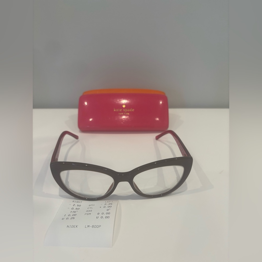 Kate Spade Black Cat-Eye prescription Glasses